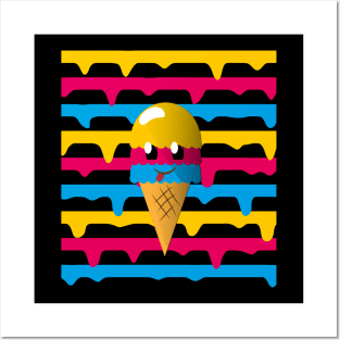 ice cream Posters and Art